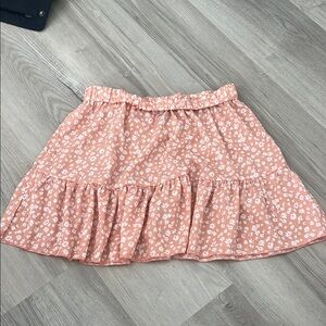 Floral Pink Skirt